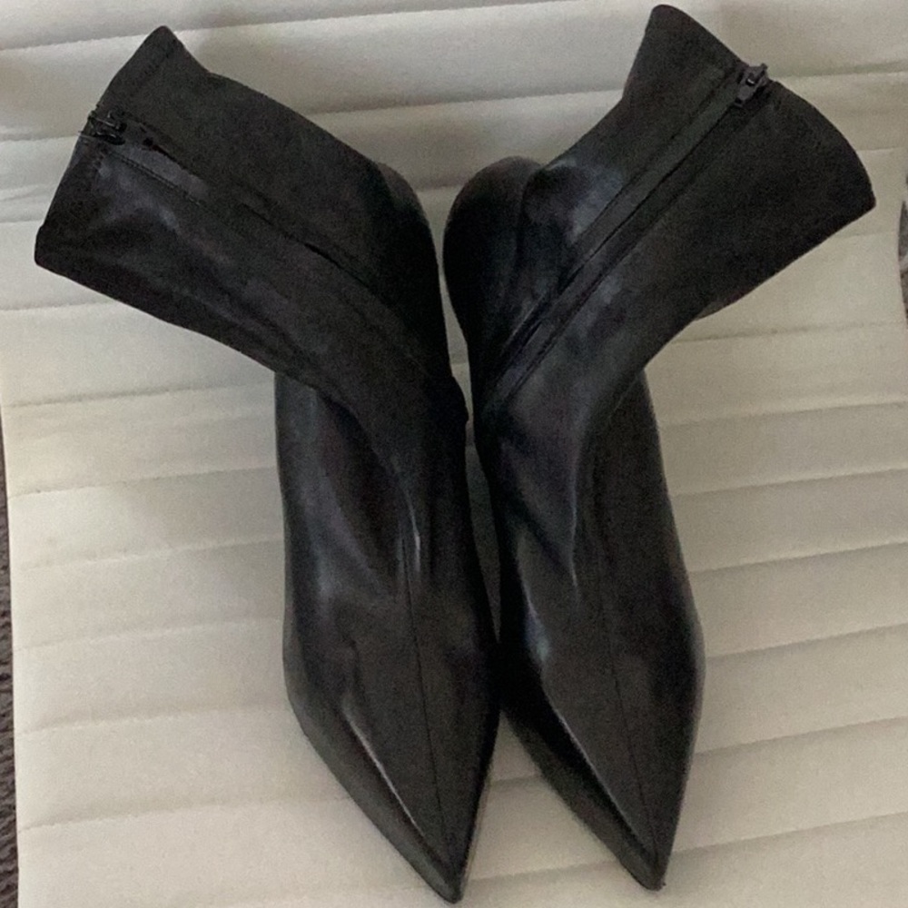 Givenchy Sleek Black Ankle Booties